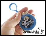 Fortune Teller Decision Maker Answering Question Toy On Clip - Fortune Telling Toy - Classic Fun Predictor Ask a Question - Answers Questions Key Ring
