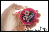 Fortune Teller Decision Maker Answering Question Toy On Clip - Fortune Telling Toy - Classic Fun Predictor Ask a Question - Answers Questions Key Ring