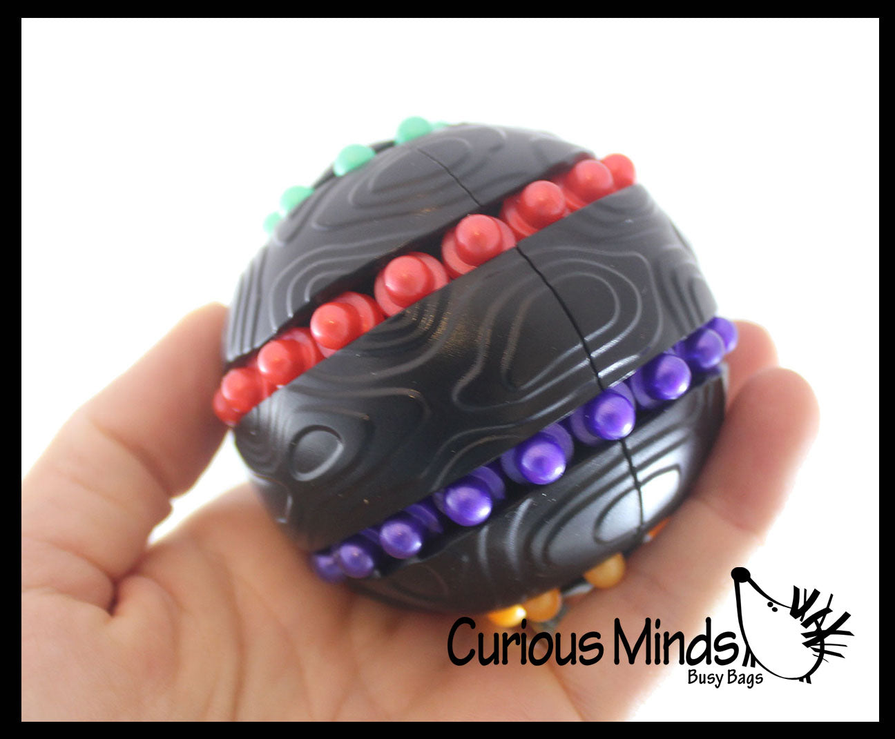 Problem Solving Game Toy Hasbro Atomix Game, Brainteaser Puzzle Sphere Fidget Toys - Problem-So ...