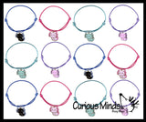 Axolotl Cord Bracelet  - Cute Plastic Charms Jewelry for Children - Charm Kids Party Favors