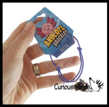 Axolotl Cord Bracelet  - Cute Plastic Charms Jewelry for Children - Charm Kids Party Favors