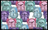 Axolotl Thick Metallic Gel Stress Ball - Sticky Fun Fidget.