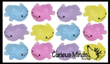 Axolotl Mochi - Cute Animal Gummy Mochi Fidget Squishy Animals - Kawaii -  Cute Individually Wrapped Toys - Sensory, Stress, Fidget Party Favor Toy