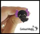 BULK - WHOLESALE -  SALE - Axolotl Mood Rings - Color Changing Heat Sensitive Jewelry for Children - Adjustable Ring Kids