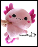 Axolotl Cute Large and Jumbo Plush Stuffed Animals - Adorable Soft and Cuddly Mini Animal Plushie Plushy