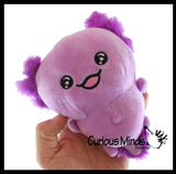 Axolotl Cute 5" Plush Stuffed Animals - Adorable Soft and Cuddly Mini Animal Plushie Plushy