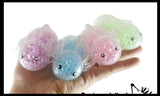 Axolotl - Water Gel Bead Filled Squeeze Stress Balls  -  Sensory, Stress, Fidget Toy Super Soft