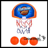 NEW - Mini Bath Shot Basketball Game - Toy Shooting Hoops - Bathtub Toy - Suction Cup Hoop