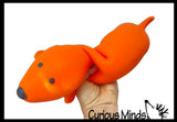 The Big Squij Jumbo Dachshund Weiner Dog Slow-Rise Squishy Toy