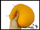 The Big Squij Jumbo Turkey Chicken Slow-Rise Doh Squishy Toy