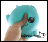 Large Thick Sugar Filled Animal - Heavy Moldable Squish- Stress Squishy Ball