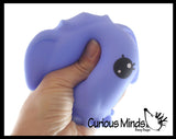 Large Thick Sugar Filled Animal - Heavy Moldable Squish- Stress Squishy Ball