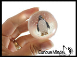 LAST CHANCE - LIMITED STOCK - Large Penguin Bouncy Balls -  Bouncing Ball Party Favor Novelty Toy