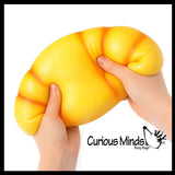 The Big Squij Jumbo Croissant Bread Slow-Rise Squishy Toy