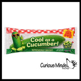 The Big Squij Jumbo Cucumber Slow-Rise Doh Squishy Toy