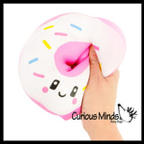 The Big Squij Jumbo Donut Slow-Rise Squishy Toy Dino