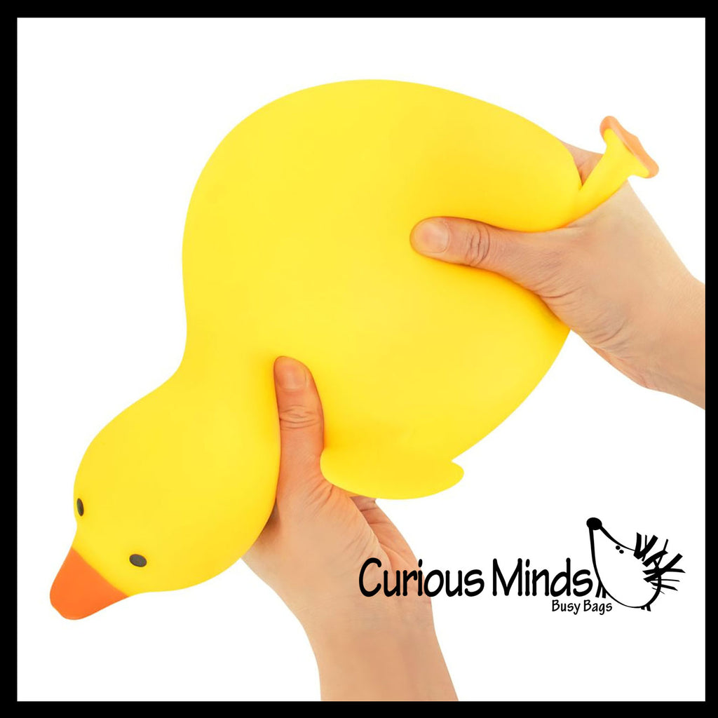 The Big Squij Jumbo Duck Goose Slow-Rise Squishy Toy