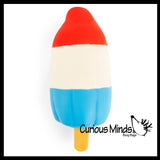 The Big Squij Jumbo Rocket Pop Popsicle Slow-Rise Squishy Toy
