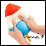 The Big Squij Jumbo Rocket Pop Popsicle Slow-Rise Squishy Toy