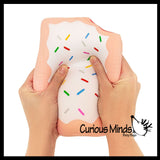 The Big Squij Jumbo Toaster Pastry Slow-Rise Squishy Toy