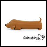 The Big Squij Jumbo Dachshund Weiner Dog Slow-Rise Squishy Toy
