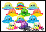 Large Octopus Slow Rise Squishy Toys - Memory Foam Party Favors, Prizes, OT