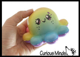 Large Octopus Slow Rise Squishy Toys - Memory Foam Party Favors, Prizes, OT