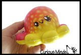 Large Octopus Slow Rise Squishy Toys - Memory Foam Party Favors, Prizes, OT