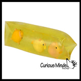 Jumbo Blob Fish Animal Water Filled Tube Snake Stress Toy - Squishy Slippery Wiggler Sensory Fidget Ball Blobfish