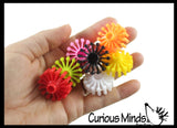 Connecting Cogs Shapes Building Set - Slide Together Toy Blocks - Set of 50