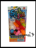Connecting Cogs Shapes Building Set - Slide Together Toy Blocks - Set of 50
