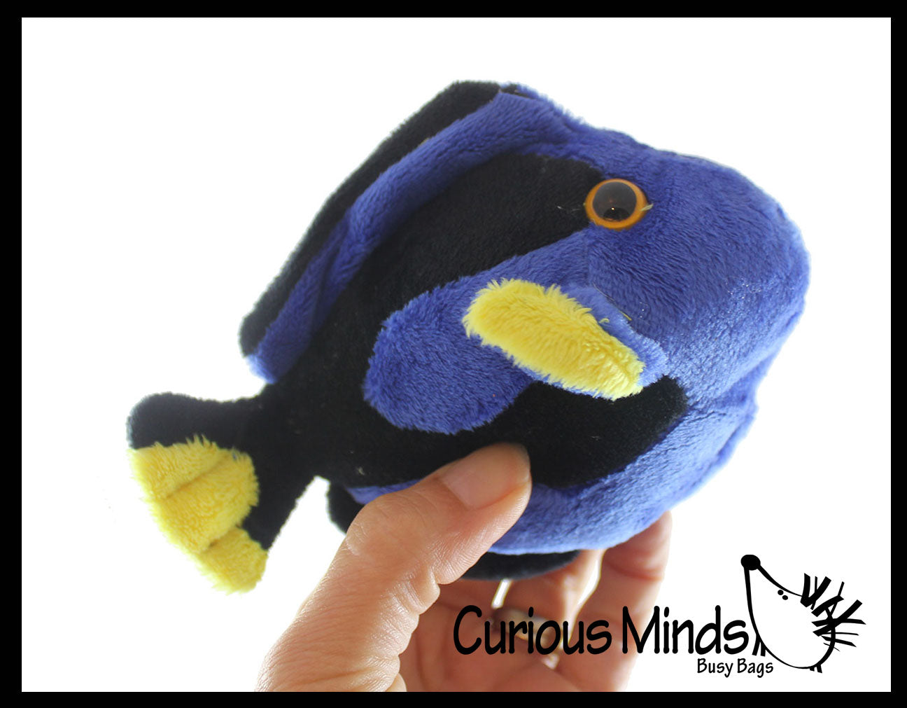 Blue fish stuffed animal on sale