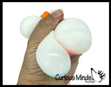 Bubble Tea Drink Squishy Squeeze Stress Ball Soft Doh Filling - Like Shaving Cream - Sensory, Fidget Toy