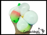 Bubble Tea Drink Squishy Squeeze Stress Ball Soft Doh Filling - Like Shaving Cream - Sensory, Fidget Toy