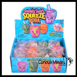 NEW - Boba Tea Drink Doh Squeeze Squishy Decompression Stress Balls - Sensory, Stress, Fidget Toy OT Huge Food
