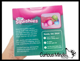 Box of 8 Sticky Fun Stress Balls that Stick to Ceiling Fun Colorful Globs
