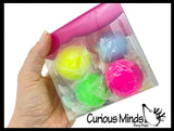 Box of 8 Sticky Fun Stress Balls that Stick to Ceiling Fun Colorful Globs