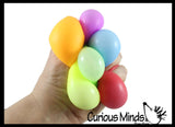 Box of 24 Squishy Soft Creamy Doh Cubes - Fun fidget Sensory Stress Ball Set