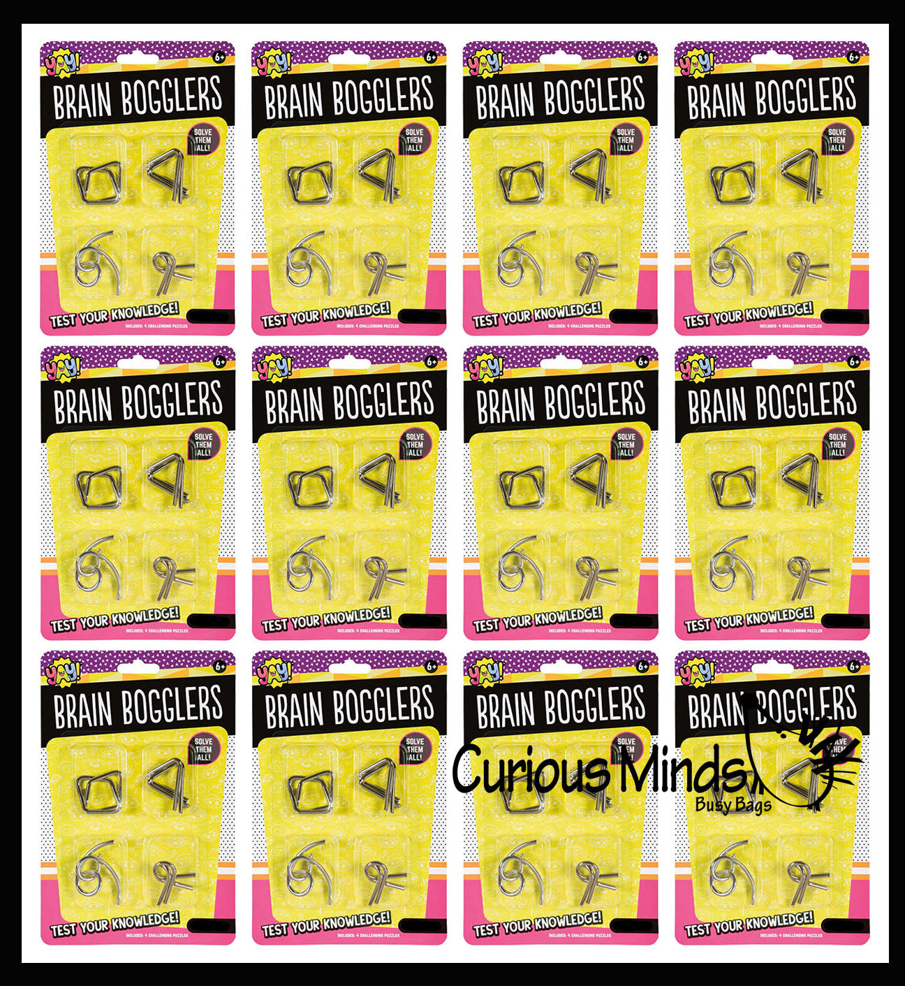 Mini Metal Wire Brain Teaser Puzzles Logic Untwist The Knots IQ To Mini metal wire brain teaser puzzles logic untwist the knots iq to