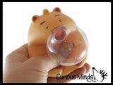 Bubble Blowing Capybara Squishy Fidget Toy - Cute Animal Blowing Bubbles
