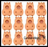 Bubble Blowing Capybara Squishy Fidget Toy - Cute Animal Blowing Bubbles