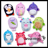 Bubble Stuffed Squishy Friends Sea Life Edition