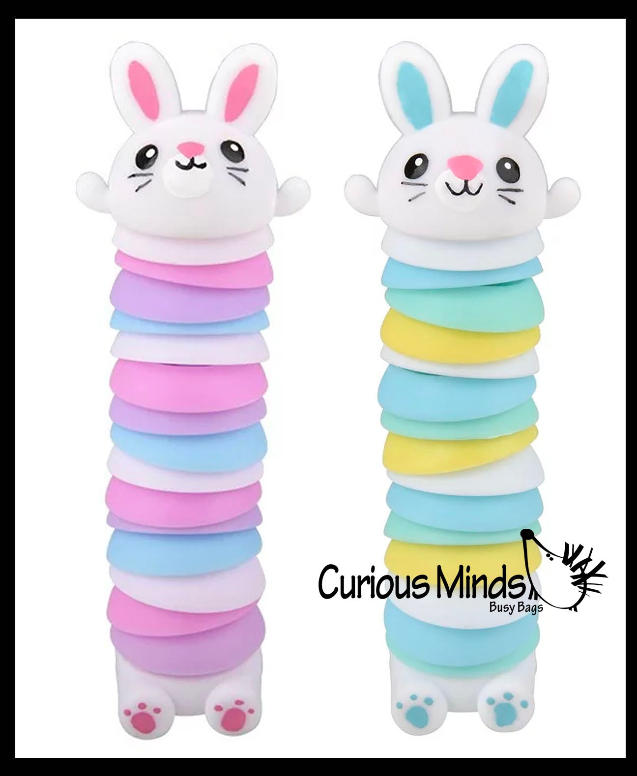 Sticky Rabbit Fidget Toy Wiggle Bunny Rabbit Fidget - Wiggle Articulated Jointed Moving Creatur ...