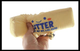 NEW - Butter Plush - Slow Rise Squishy Memory Foam Stuffed Toy Squishy Butter Stick - Soft Stuffie