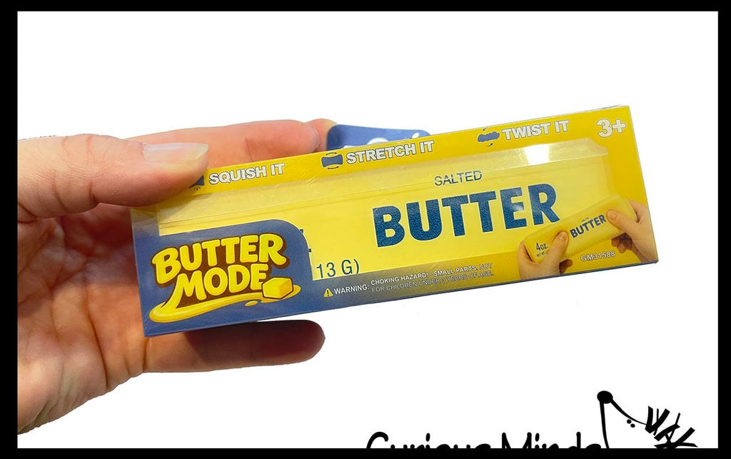 NEW - Butter Mode Slow Rise Squishy Squeeze Stress Ball Super Soft - Sensory, Fidget Toy