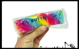NEW - Rainbow Butter Slow Rise Squishy Squeeze Stress Ball Super Soft - Sensory, Fidget Toy