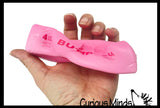 NEW - Pink Butter Slow Rise Squishy Squeeze Stress Ball Super Soft - Sensory, Fidget Toy