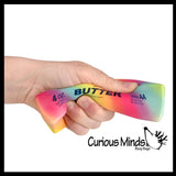 NEW - Rainbow Butter Slow Rise Squishy Squeeze Stress Ball Super Soft - Sensory, Fidget Toy