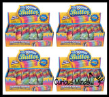 NEW - Rainbow Butter Slow Rise Squishy Squeeze Stress Ball Super Soft - Sensory, Fidget Toy