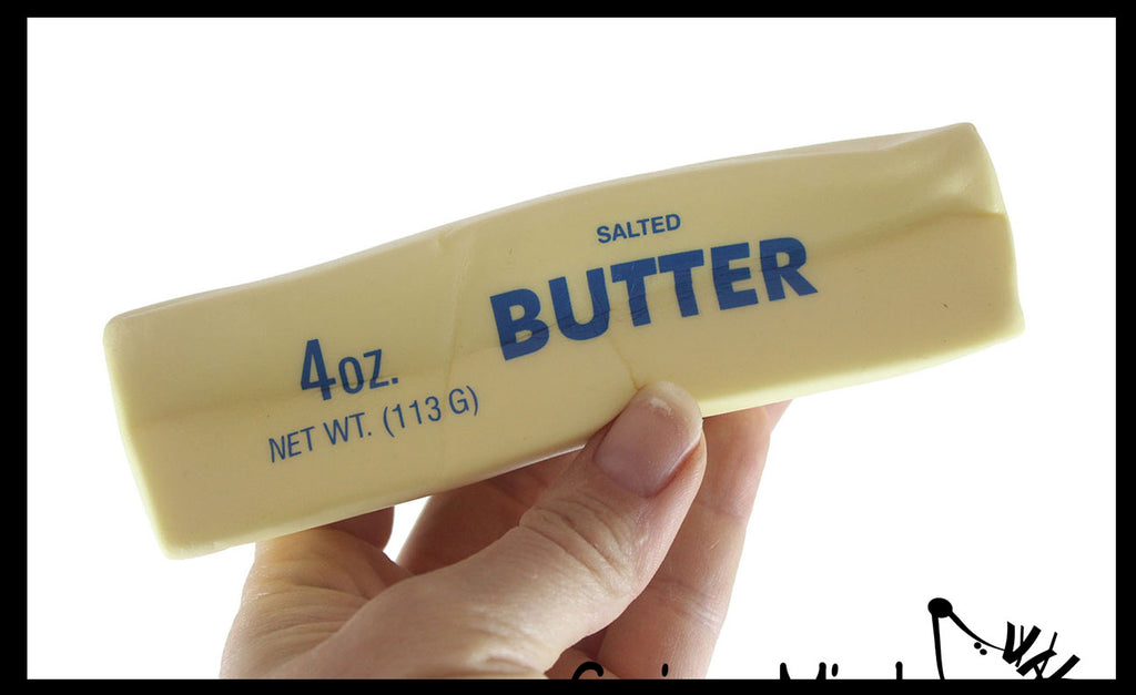 NEW - Butter Slow Rise Squishy Squeeze Stress Ball Super Soft - Sensory, Fidget Toy